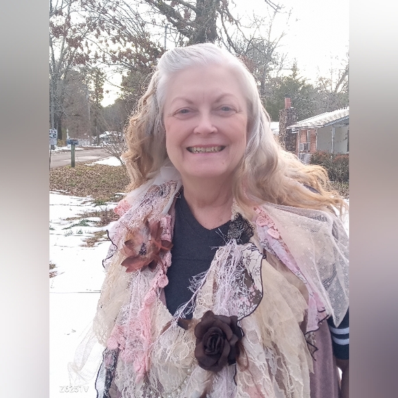 STATEMENT piece, necklace, upcycled necklace, neck piece - Picture 10 of 10